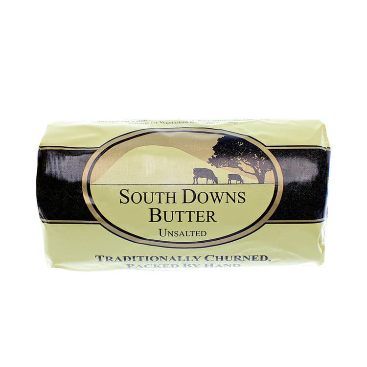south downs butter unsalted roll 200g